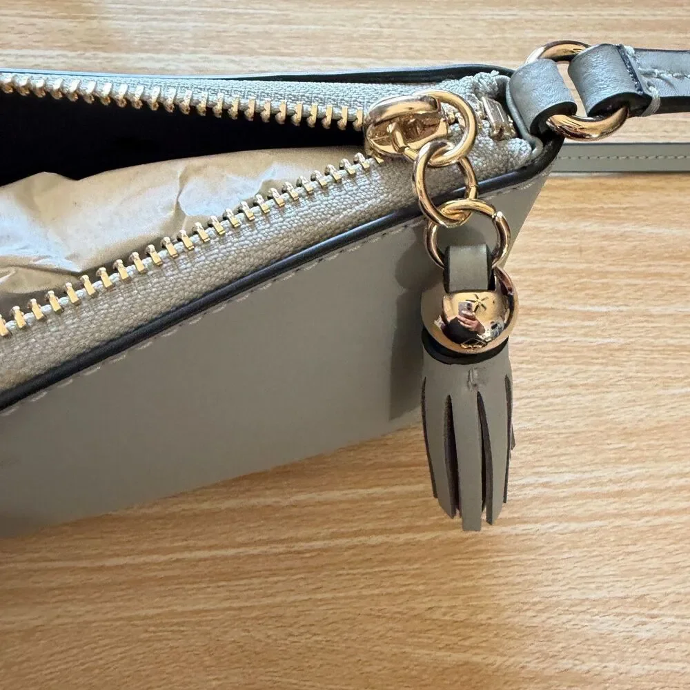 Kate Spade New York Ivy Street Amy Smooth Leather Crossbody In Avalon Mist NWT